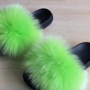 Green Fur Slides